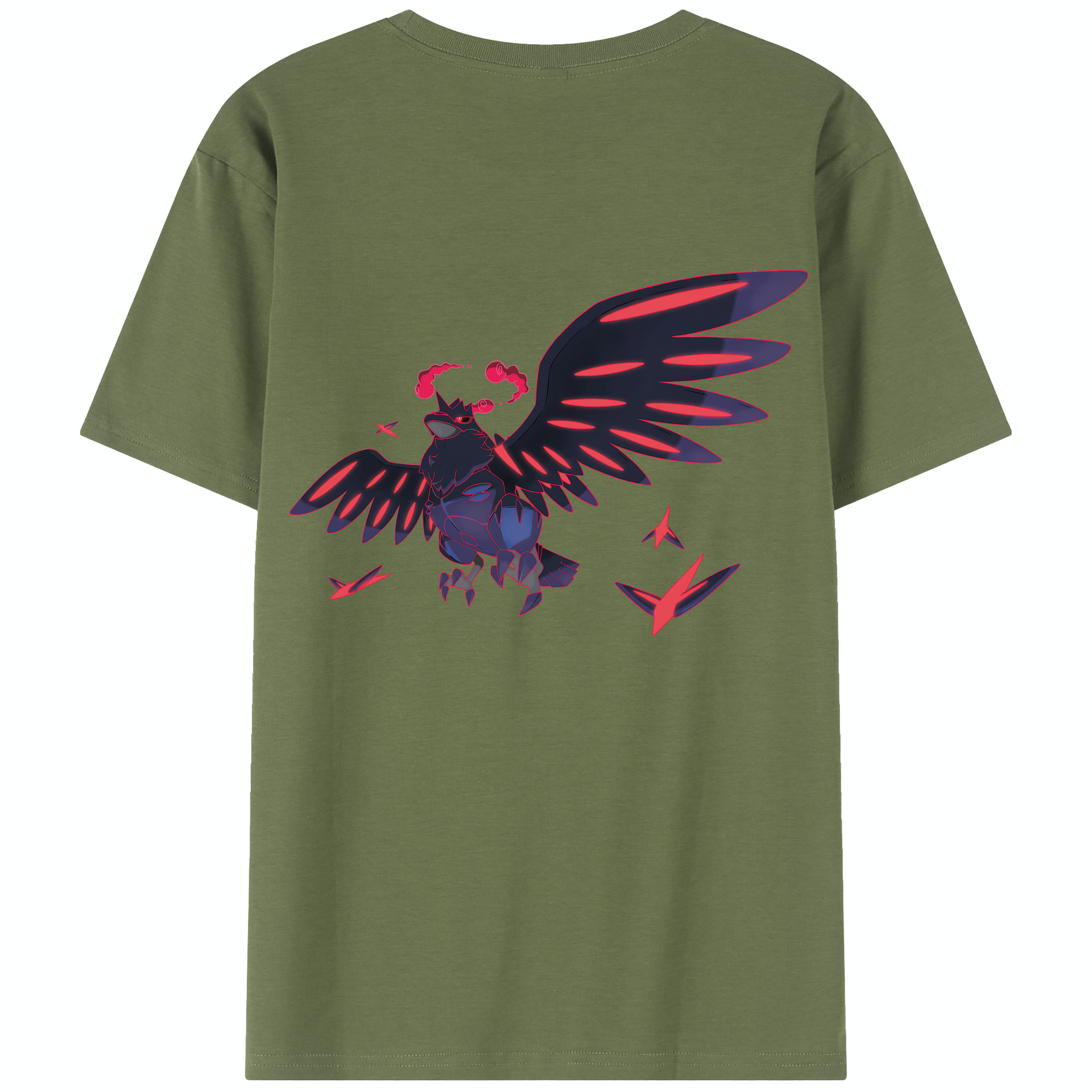 （画像用） ポケットモンスター Pokémon 綿100％半袖Tシャツ（背面プリント）
